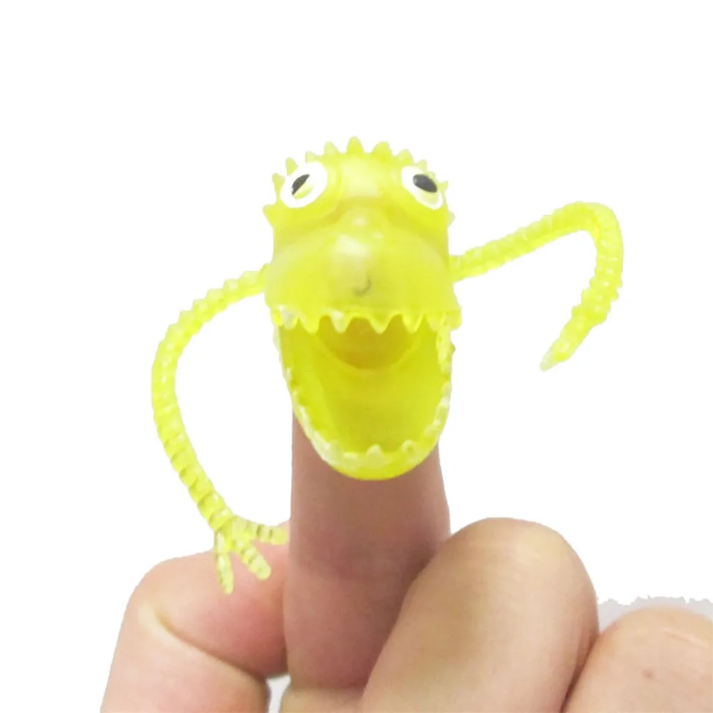 Супер снятие стресса 10 шт./компл. пальчиковые игрушки куклы пластиковые динозавры пальчиковые игрушки мини-игрушки для детей ПВХ для