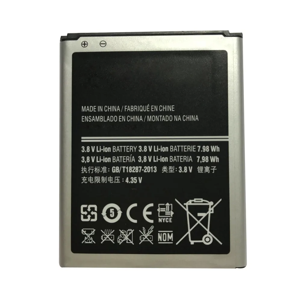 Замена Батарея EB535163LU для Samsung i9082 Galaxy Grand Duos i9080 i879 i9118 Neo + i9168 i9060 2100 мАч|Аккумуляторы