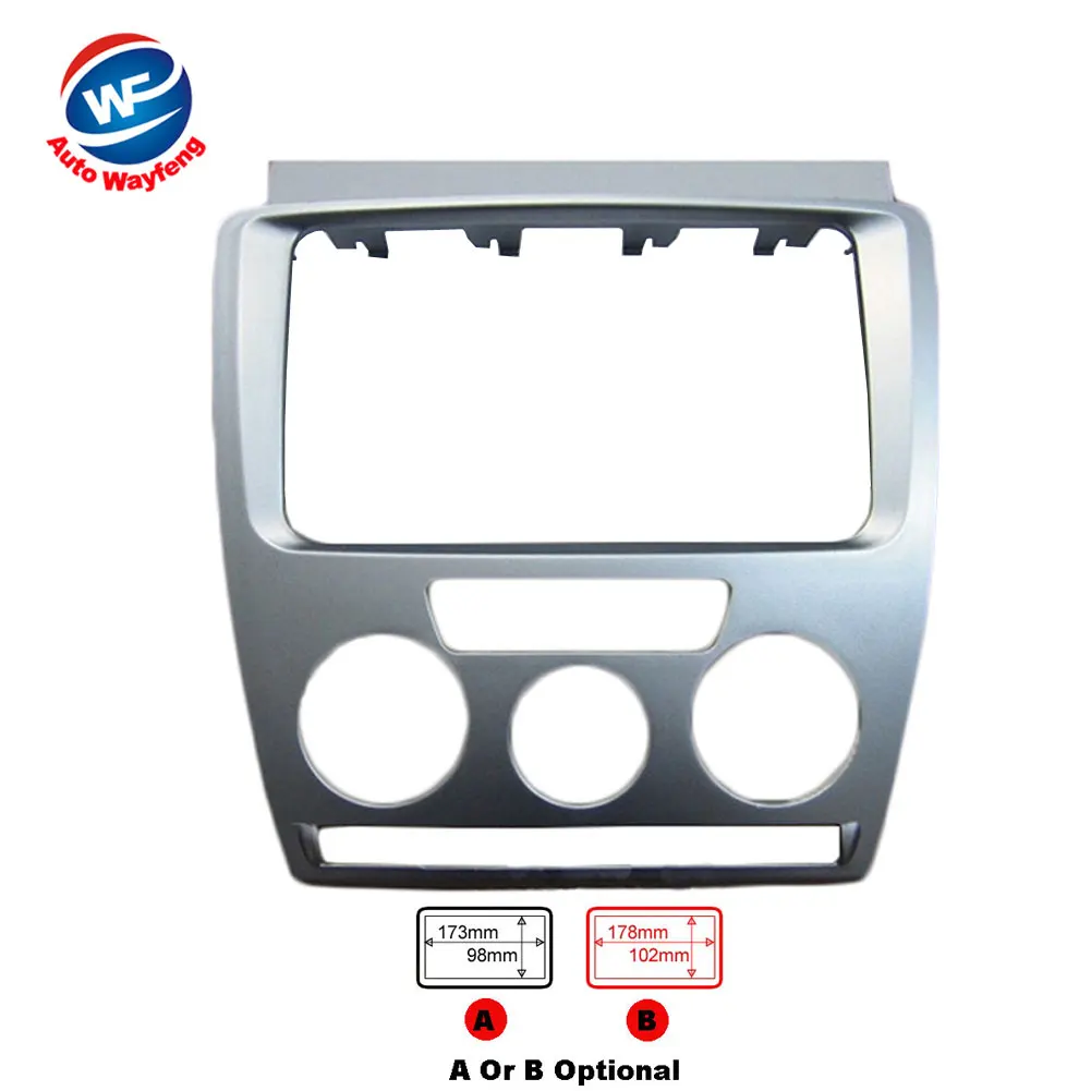 

Car Refitting DVD Frame Plastic DVD Refitting Outer Frame Fit For Skoda Octavia 2007 2008 2009