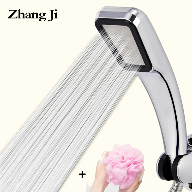 Zhang Ji Bathroom High Pressure Top Shower Head 300 Holes Chrome Square