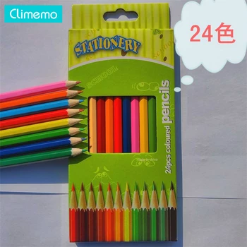 

Climemo 24 Colors Pencils Natural Professional Drawing Pencils for School Office Artist Painting Sketch Supplies