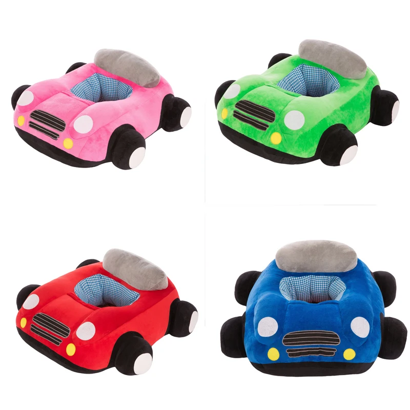 2019 New Soft Plus Car Sofa for Infant Baby Seat Sofa Sit Learning Chair Plush Skin Baby Car Sofa With Zipper Without PP Cotton