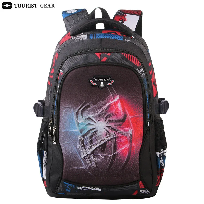 

printing schoolbag spiderman child cute anime backpack travel and school bags for teenage boys mochila escolar infantil menino