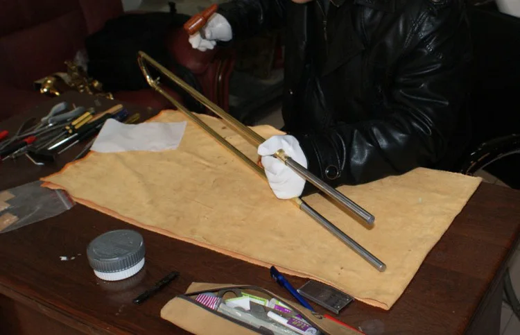 

1 piece trombone repair tool straighten trombone stick