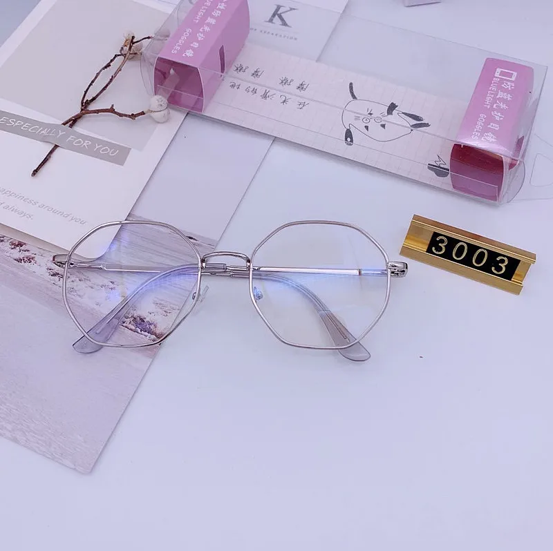 Imwete прозрачные очки мужские анти-голубые легкие очки оправа Женские винтажные круглые прозрачные оптические оправы для очков очки