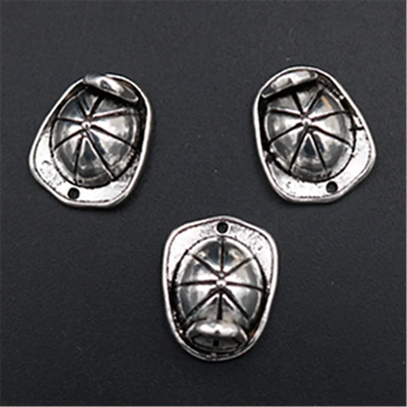 6pcs Silver Plated 3D Fireman Helmet Charm Alloy Pendant Necklace Bracelet DIY Metal Jewelry Handmade Accessories 18*15mm A1541 6pcs Silver Plated 3D Fireman Helmet Charm Alloy Pendant Necklace Bracelet DIY Metal Jewelry Handmade Accessories 18*15mm A1541