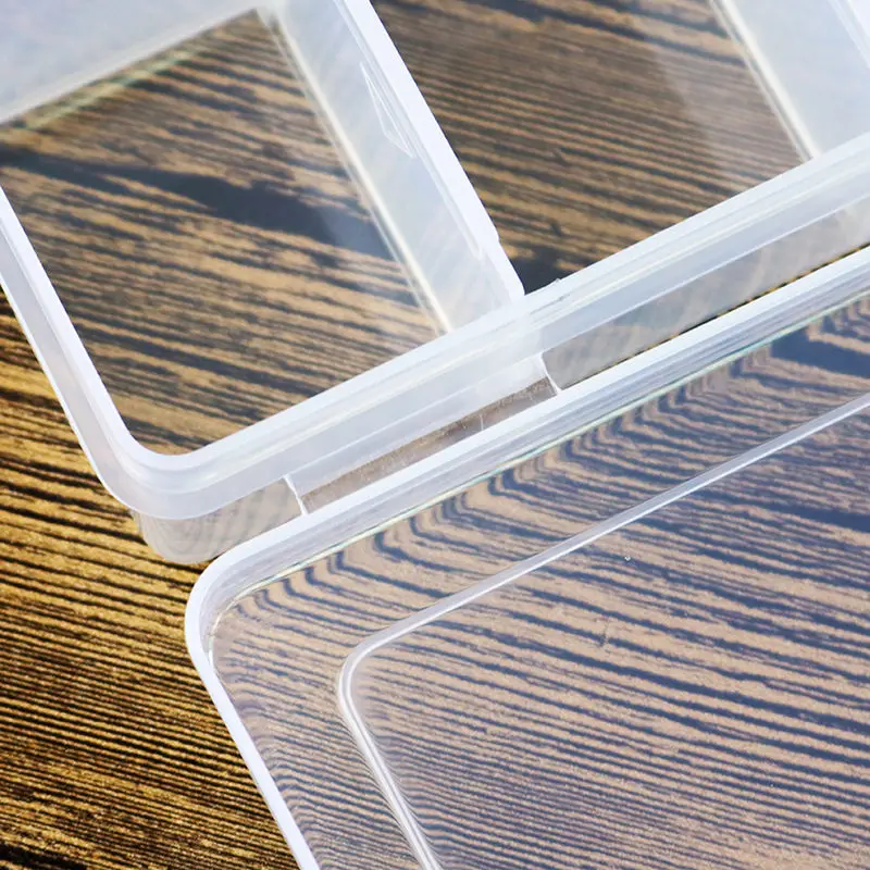 New 8 Grids Jewelry Nail Art Beads Tool Adjustable Transparent Organizer Storage Box Best Gift 2019