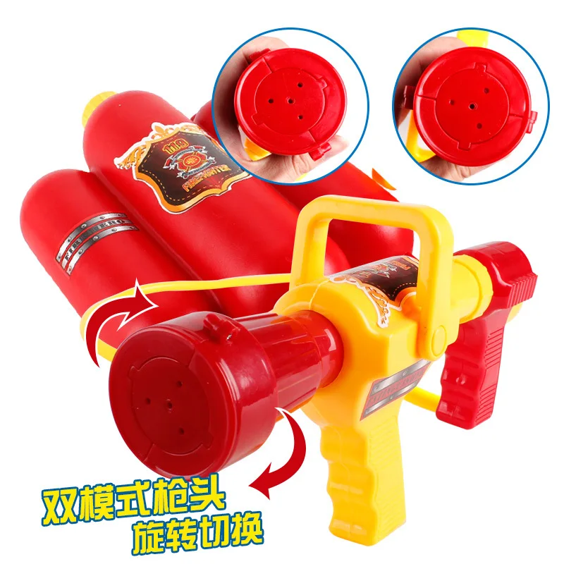 Fireman Set Firefighter Accessories Fireman Helmet Costuem Water Gun Hydrant Fire Extinguisher Toy Fancy Dress Party Uniforms