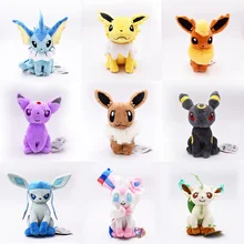 9 Styles Sitting Eevee Umbreon Flareon Vaporeon Glaceon Jolteon Espeon Leafeon Sylveon Animal Stuffed Plush Quality Cartoon Toys 9 Styles Sitting Eevee Umbreon Flareon Vaporeon Glaceon Jolteon Espeon Leafeon Sylveon Animal Stuffed Plush Quality Cartoon Toys