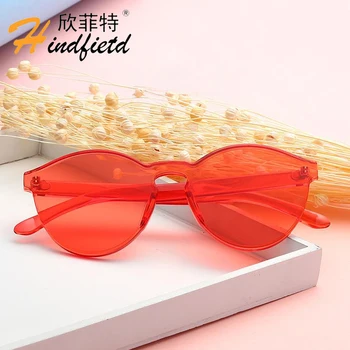 

HINDFIELD Retro Sunglasses Women Brand Designer Laides Eyewear Trend Wild Shades Vintage Sun Glasses for Women Oculos Lunette