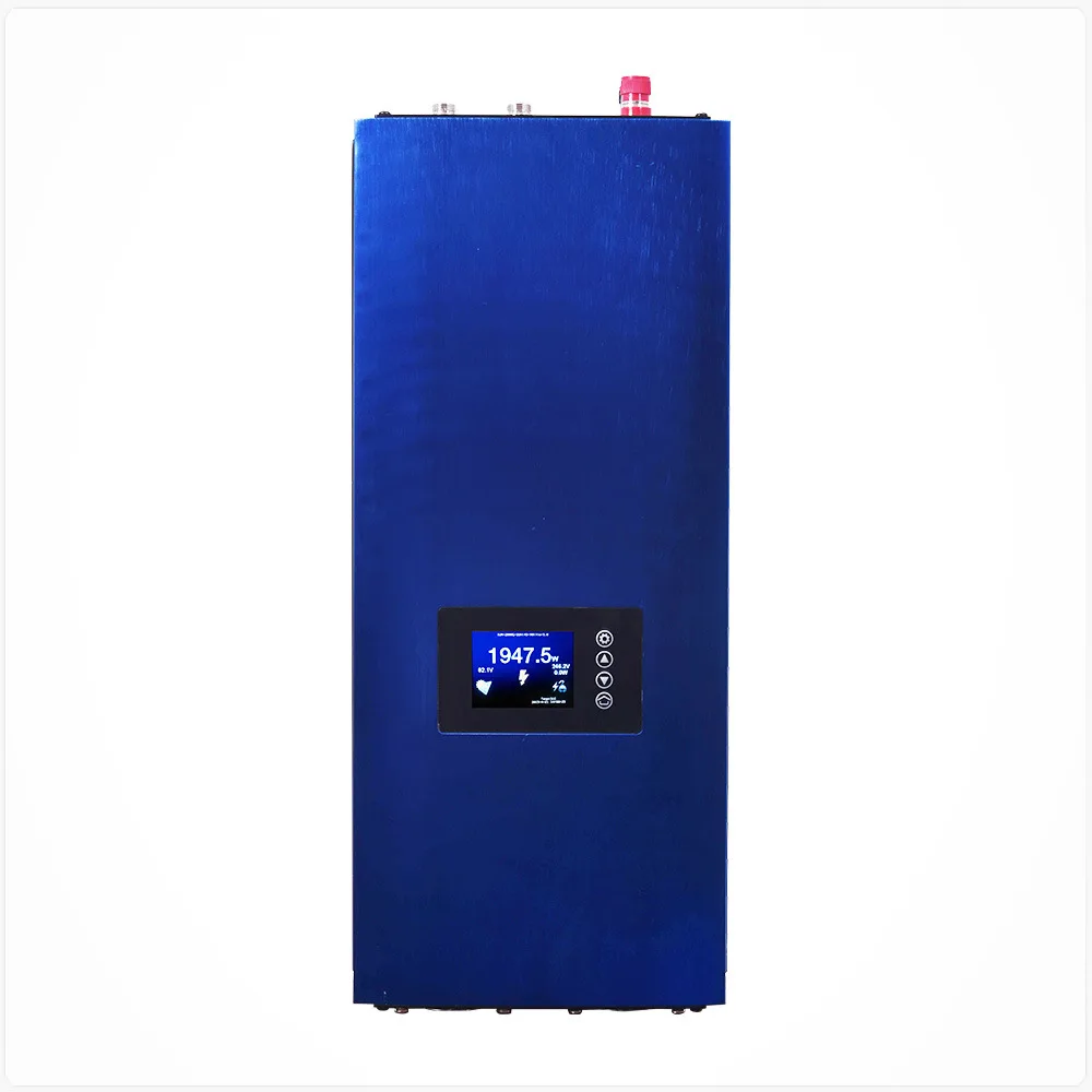 2000W Solar Grid Tie inverter With limiter function, LCD MPPT pure sine  wave grid tie solar inverter DC45-90V to AC230V