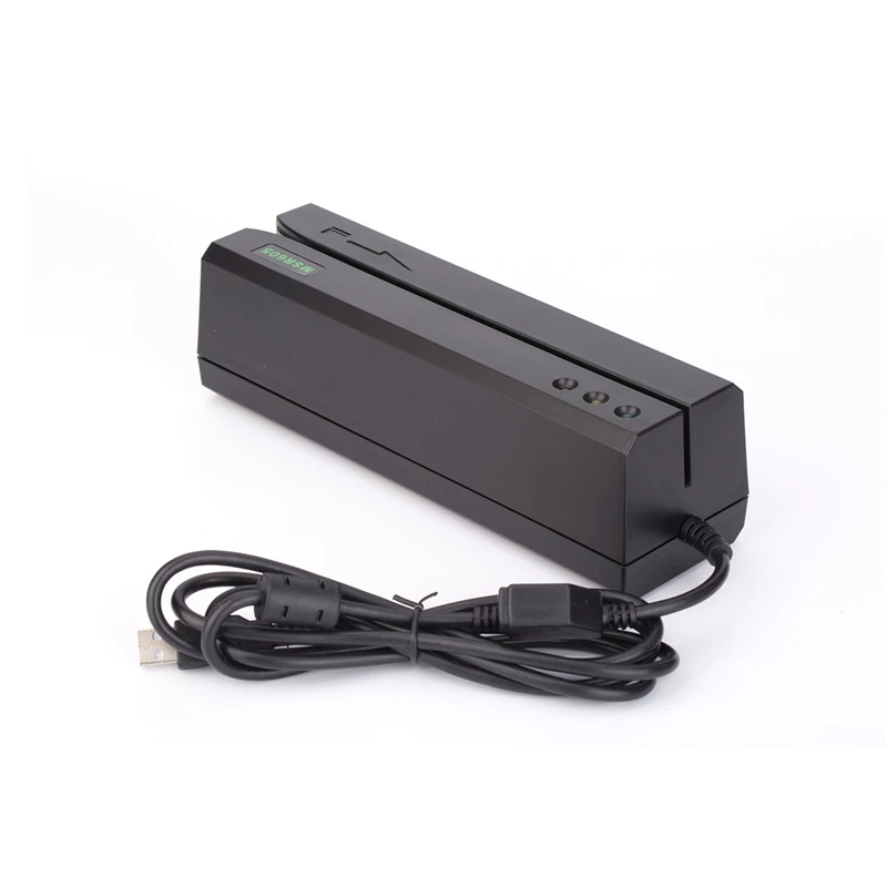 USB Magnetic Card Reader/Writer 3-track Standard MSRE206 Compatible with 206 605