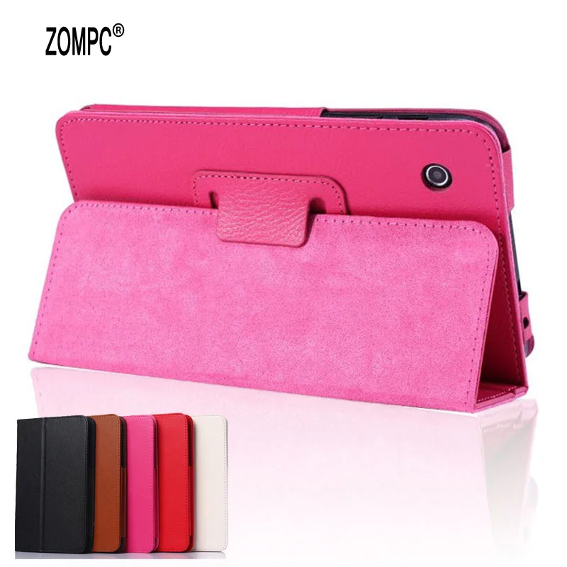 

2-Folding Luxury Folio Stand Leather Case Magnetic Protective Cover For Lenovo Tab A7-30 A3300 A3300-T A3300-HV 7" Tablet