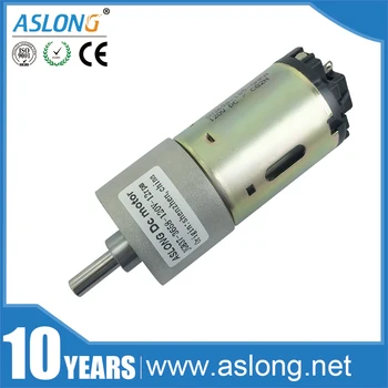 

ASLONG Wholesale High Torque DC Motor JGB37-3658 0.8-1000rpm DC Motor 12V 24V 120V Reduction Motor Low rpm Electric Motors