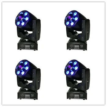 

4 pieces mini led moving heads gobo light 6x8W wash led moving head 30W spot led moving head light