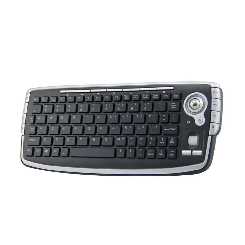 EPULA G13 2 4G USB мини беспроводная клавиатура со встроенной трековой шариковой мышкой