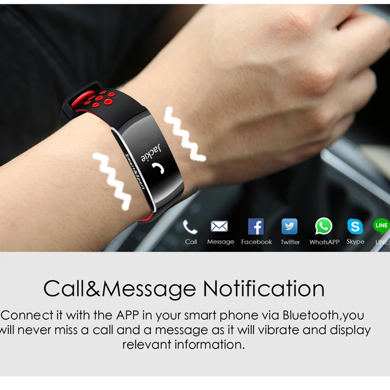 Q8 Smart band IP68 водонепроницаемый смарт браслет Heart rate Фитнес трекер умный Браслет