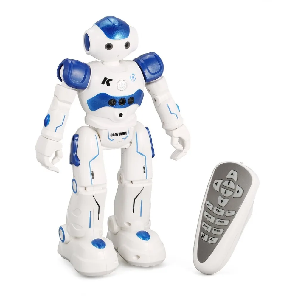 

JJR/C R2 Humanoid remote robot Toy Dancing Robot Intelligent Gesture Blue Pink for Children Kids Birthday Gift USB Charging