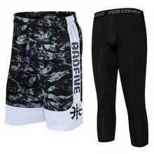 Мужские баскетбольные шорты профессиональный открытый тренировочный костюм для бега спортивные мужские дышащие шорты облегающая фитнес шорты для бега наборы