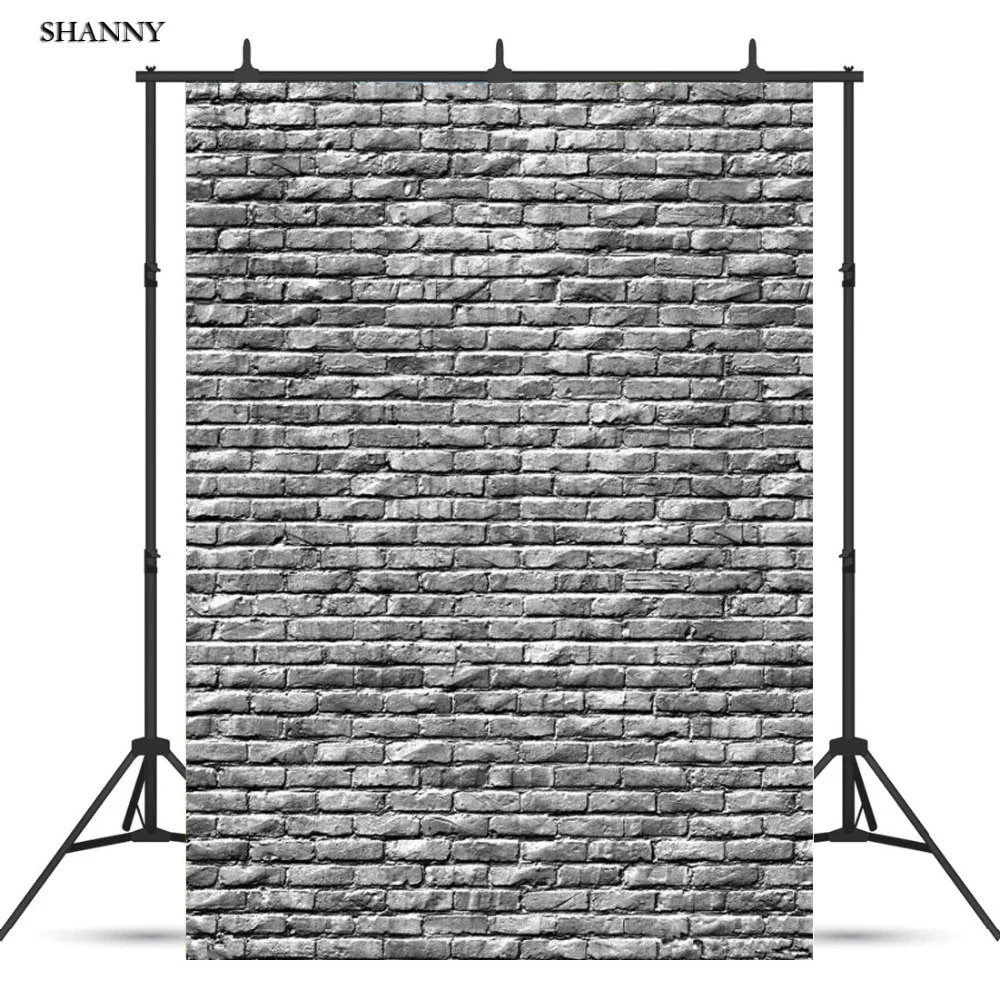 

SHENGYONGBAO Art Cloth Custom Photography Backdrops Prop Brick Wall and floor theme Photo Studio Background SA-2003