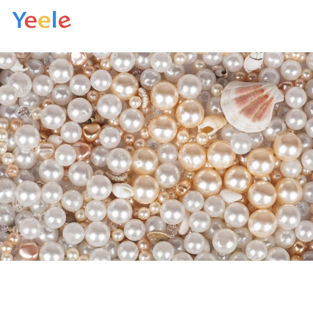 

Yeele Beautiful Pearl Shell Starfish Photography Backgrounds Customized Photographic Backdrops For Photo Studio