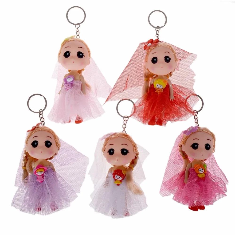 New Arrival Lovely Princess Doll Keychain Pendant For Handbag Charms