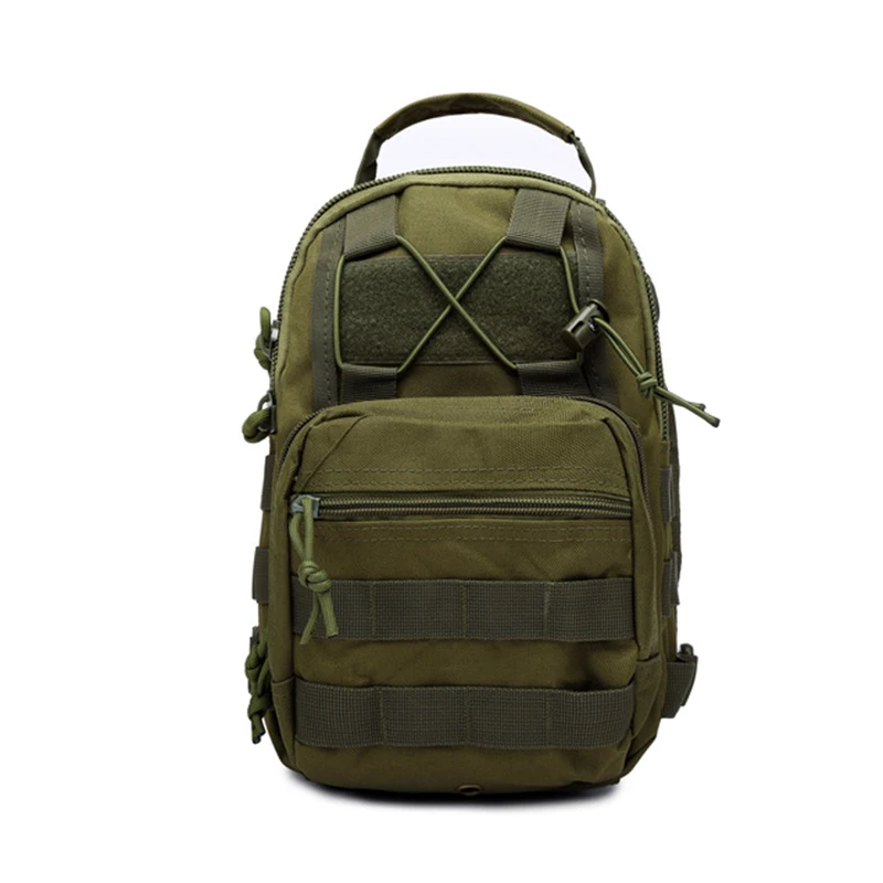 Уличная спортивная сумка, военный тактический рюкзак, тактическая сумка-мессенджер, сумка на плечо, Оксфорд, для кемпинга, Путешествий, Походов, походов, бегунов, сумка - Цвет: ArmyGreen