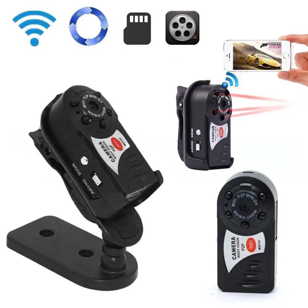 

32G Card+Camera Video Recorder Consumer Electronics Wireless Wifi Mini P2P DV Recorder DVR Night Vision