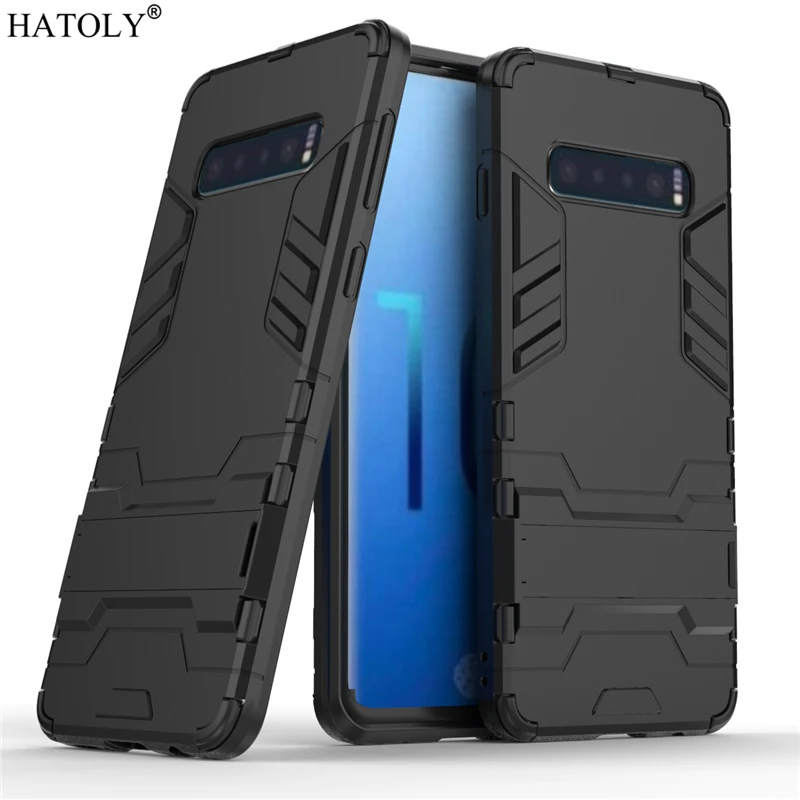 

For Samsung Galaxy S10 Case Rubber Robot Armor Shell Hard PC Back Phone Case for Samsung Galaxy S10 Cover for Samsung Galaxy S10