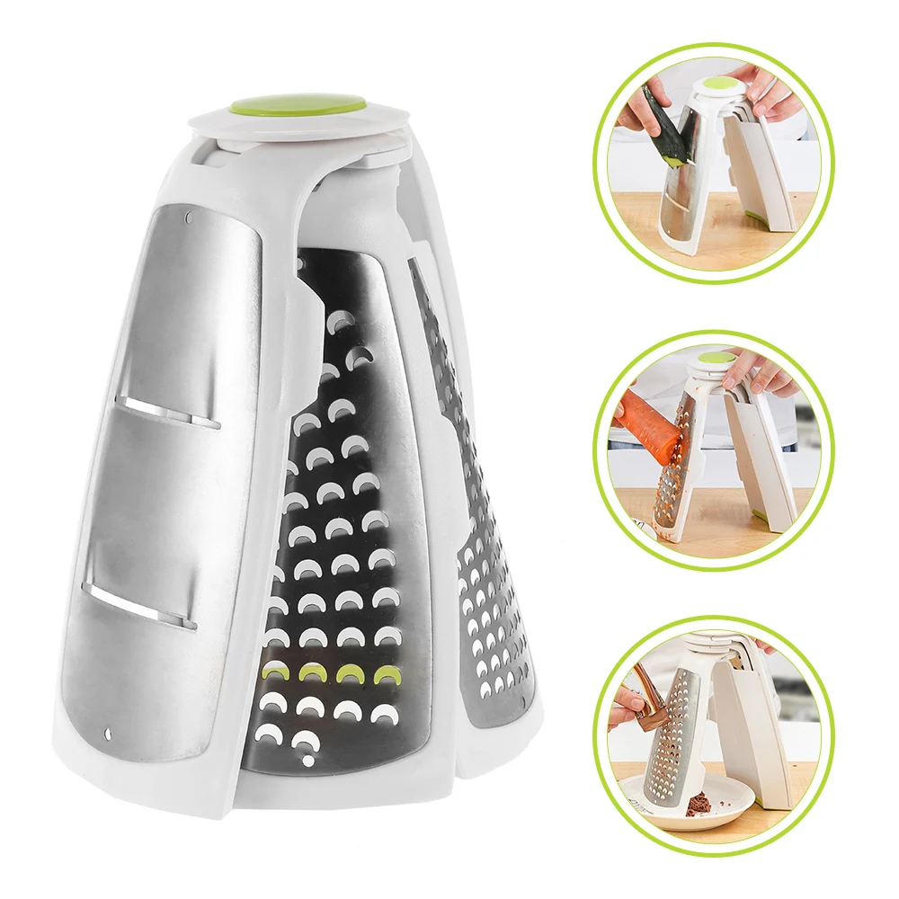 Portable 3 in 1 Multifunction Fruits Vegetable Peeler Stainless Steel