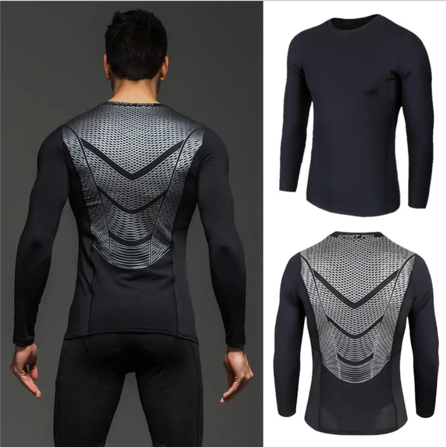 

Training Pant Shirt long-sleeved sports tights men's high-elastic sweat-absorbent basketball training suit CJYDYDHW00003