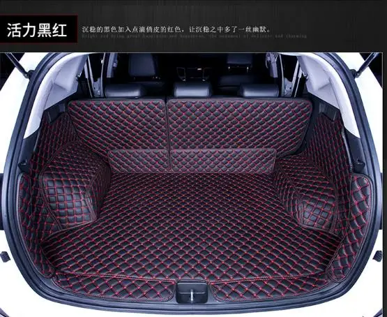 Полностью закрытый 3D коврик для багажника автомобиля модифицированный коврик для hyundai Tucson автомобильные чехлы