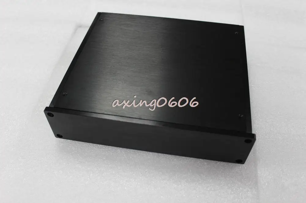 

Aluminum Power Amplifier Enclosure/DAC case/Preamp case/PSU Box chassis 2205 black