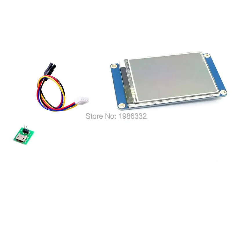 100 шт. WS16 2 8 &quot2 дюймов Nextion TFT сенсорный экран UART HMI умный ЖК дисплей панель модуля
