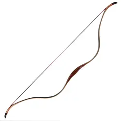 Новый дизайн охотничий изогнутый лук 25lbs 30lbs 35lbs ручной работы ламинирования съемки лук Longbow