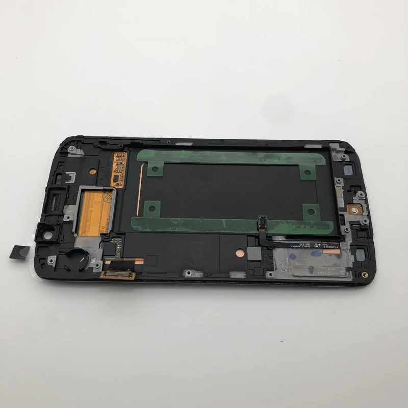 2560*1440 5 1 ''Оригинальный ЖК-дисплей для замены Samsung S6 Edge G925 G925F G925A G925P с рамкой и