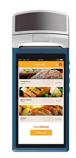 

KIMI-V1 Android POS System, portable wireless data device printer