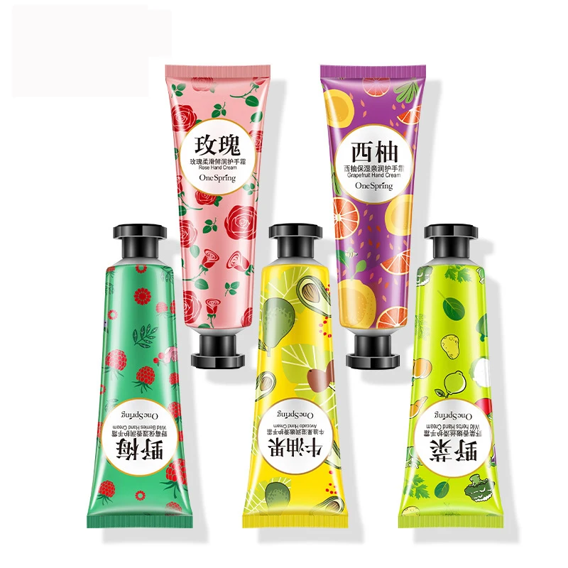 

1pcs New Anti-chapping Moisturizing Plants Hand Cream Mini Cute Hand Lotions Nourishing Anti-Aging Moisturizing Summer Hand Care