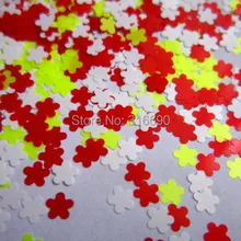 Новые украшения для ногтей смешанный Цветочный блеск