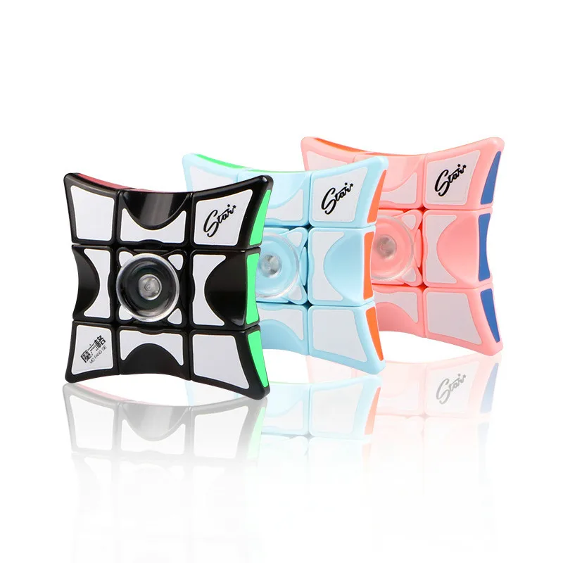 

QIYI MOFANGGE Magic Cube 1x3x3 Fidget Spinner Speed Puzzle Cube Toys for Children Collection