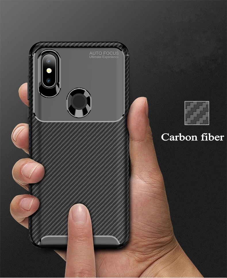 Case For Xiaomi Mi 9 Mi 8 Pro Mi 8SE Mi 8 Lite Cover Carbon Fiber Silicone TPU Case For Xiaomi Pocophone F1 Poco F1 Cover Fundas (5)
