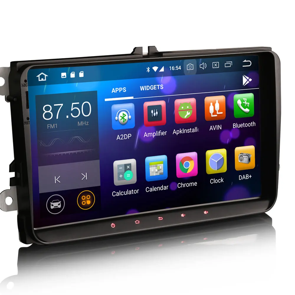 Top 9" Android 9.0 OS Car Multimedia Navigation GPS Radio for Seat Altea 2004-2015 & Seat Toledo 2004-2015 & Seat Alhambra 2010-2016 4