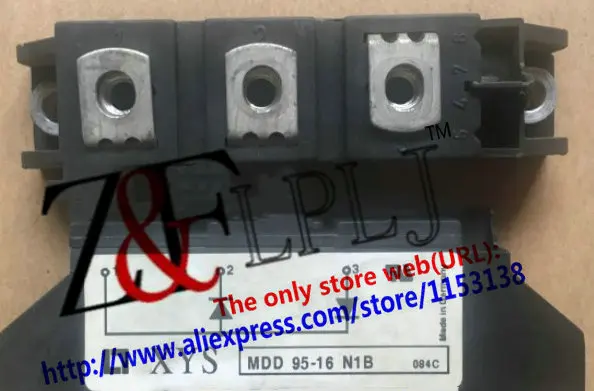 Б/у модуль MDD95 16N1B MDD 95 16 N1B 95A 1600V|original|mdd |