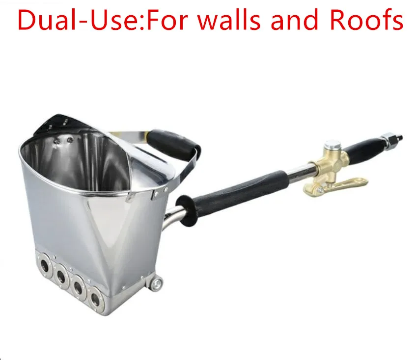Mortar Sprayer Wall Mortar Gun Stucco Shovel Hopper Ladle Cement Spray