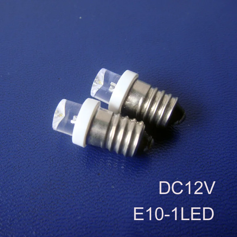 

High quality 12V E10 led Indicator light,car led E10 bulbs12v,E10 led pilot lamps,e10 led warning lights free shipping 10pcs/lot