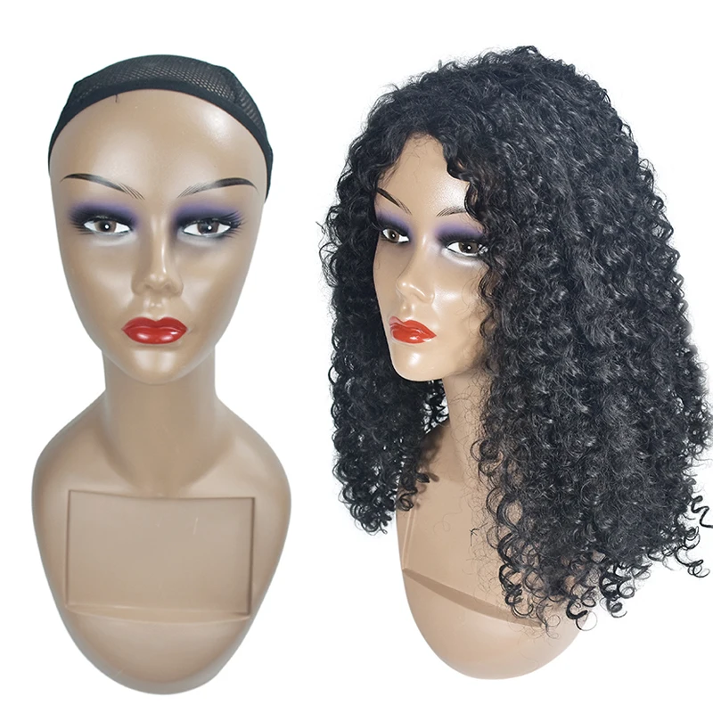 

Female ABS Mannequin Head Wigs Hats Cap Glasses Headphone Display Model Stand Window Mannequin Head