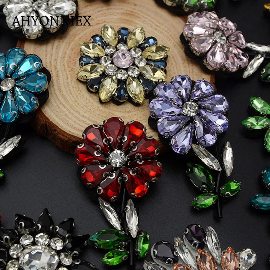 1 Paire De Patchs à Coudre Patchs De Fleurs Pour Trous Veste