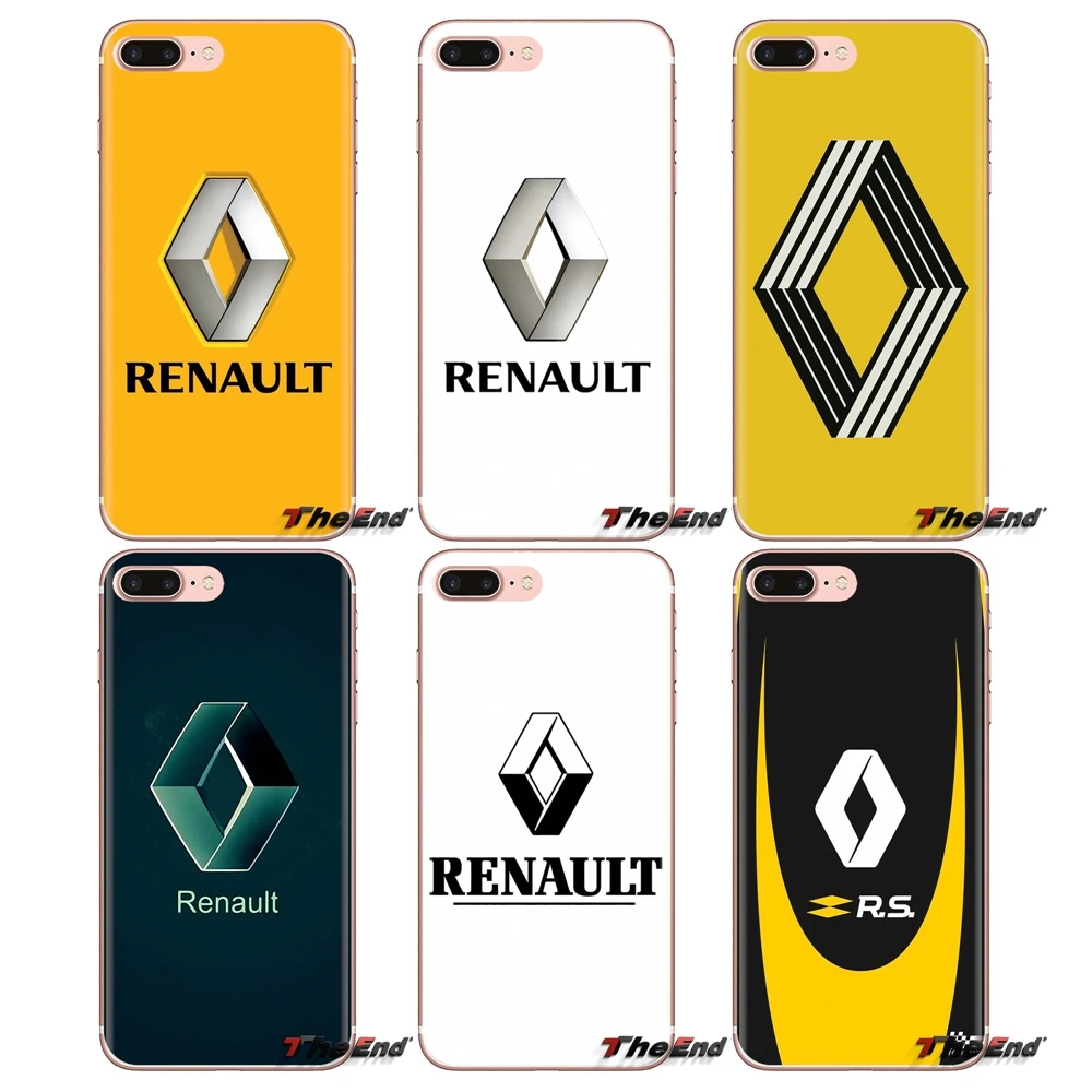 Renault S. Ads логотип ТПУ прозрачные чехлы Чехлы для Xiaomi Mi3 Samsung A10 A30 A40 A50 A60 A70 Galaxy S2 Note 2