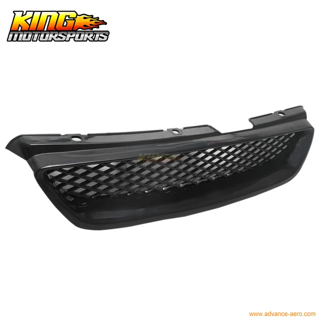 For 1998 2002 Honda Accord T R Jdm Mesh Black Front Grille 2 Door For 1998 2002 Honda Accord T R Jdm Mesh Black Front Grille 2 Door New 98 02 Usa Domestic Free Shipping Hot Ing