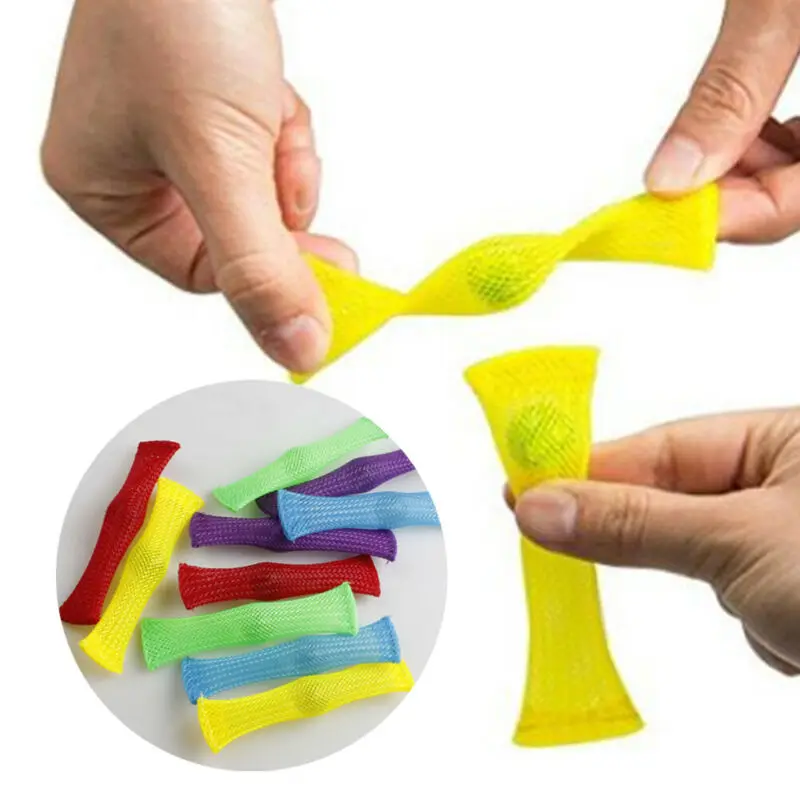 

New 1Pcs Mesh Marbles Ball Autism Stress Anxiety Relief Hyperactivity Vent Toy Adults Kids Toys